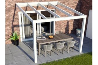 Mooi Ploeg Wissen Terrasoverkapping Greenline Special 600x350 cm NU op 2 staanders! | Van  Kooten