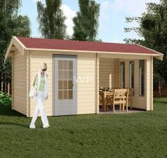 Blokhut/Tuinhuis Heijen 500x250 cm