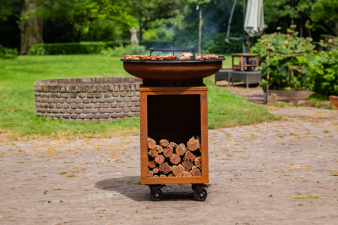 Barbecue Hermano XXL Base Corten top Corten