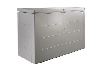 Metalen opbergkast Highboard 200 kwartsgrijs