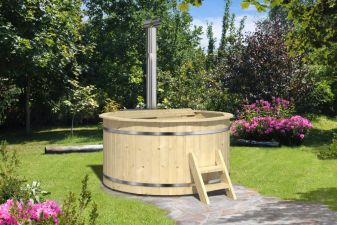houten hottub - 200 cm - interne kachel