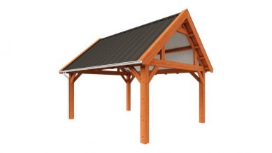 Trendhout Zadeldak Select Landelijk 550x500 cm Douglashout blank