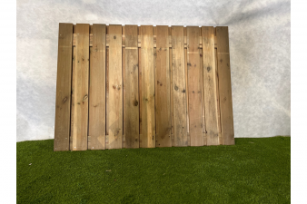 1 stuk beschikbaar: Tuinscherm zaltbommel 180x130 cm - licht verkleurd, licht beschadigd - SALE01771