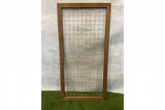 Hardhouten trellisscherm 90x180 cm - SALE01883