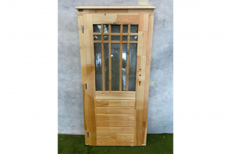 Lugarde enkele deur dubbel glas 77x180 cm - SALE01895