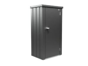 Biohort Julia M metalen terraskast 77,7 x 57 x 140,2 cm donkergrijs metallic