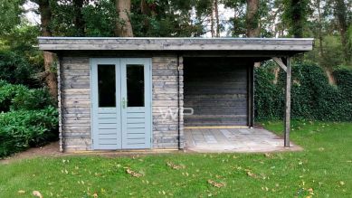 Blokhut/Tuinhuis Kampen 500x300 cm