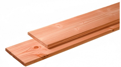 Woodvision Geschaafde fijnbezaagde planken Douglas 2,8x19,5x300 cm - blank