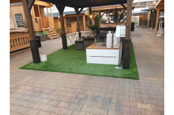 Kunstgras Yukon - reststuk 500x340 cm - 40 mm poolhoogte - SALE01955