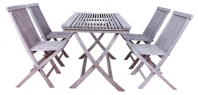 Lewis teak set