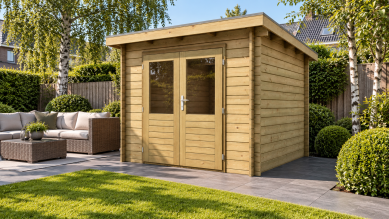 Classicline Blokhut Limburg 250x250 cm vuren blank