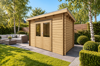 Classicline Blokhut Zeeland 300x200 cm vuren blank