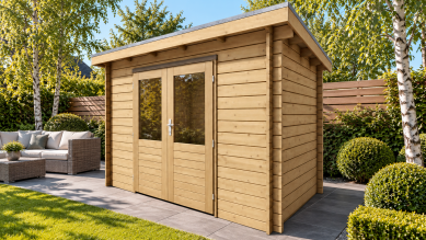 Classicline Blokhut Zeeland 300x200 cm vuren blank