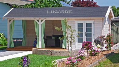 Lugarde Blokhut B59 700x350 cm - 44 mm - main