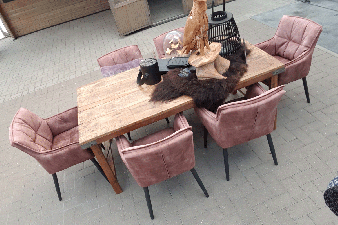 Markttafel 88x175 cm met inklapbare poten - Waarschoot