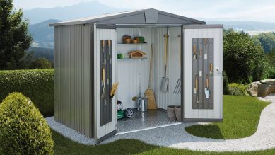 Biohort metalen berging Europa 316x300x209 cm