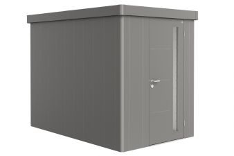 Neo 3a kwartsgrijs metalen berging