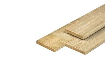 Noord-Zweeds planken glad geschaafd 1,9x14,5x330 cm