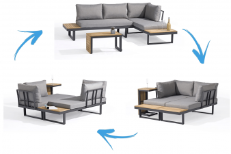 Alu loungeset Olympia Sens-Line