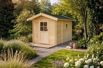 Buitensauna Zadeldak Interflex 2335 - 231x343 cm