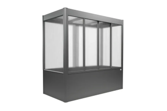 Biohort Florentina metalen tuinkas 201,6 x 104 x 197 cm kwartsgrijs metallic