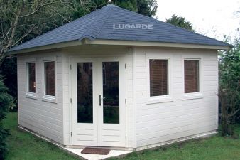 Lugarde Tuinhuis P57 420x420 cm - 44 mm - main