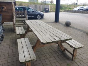 Woodvision Picknicktafel Family, bladmaat 70x240 cm - Veldhoven
