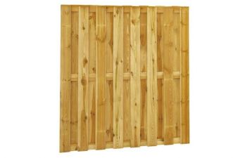 Plankenscherm grenen 180x180