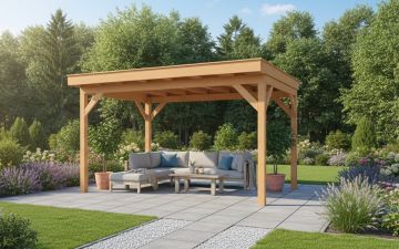 YARD Outdoor GRANDIOSE overkapping 400x270 cm Douglas blank