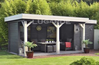 Lugarde Tuinhuis PR25 600x300 cm - 28 mm