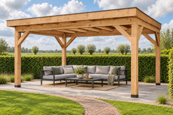 YARD Outdoor GRANDIOSE overkapping 400x270 cm Douglas blank
