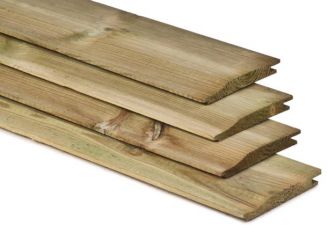 Rabat overhangend glad geschaafd 1,6x14,0x400 cm