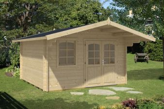 Blokhut/Tuinhuis Sauerland 1 380x320 cm - Geïmpregneerd