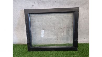 Enkel raam hout zwart