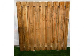 Douglas tuinscherm 180x180 cm - 2 stuks in 1 koop - SALE01213