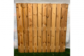 Tuinscherm Harz lariks H180xB180 cm - 5 stuks in 1 koop - SALE01231