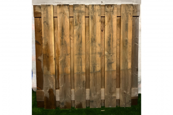 Douglas tuinscherm 180x180 cm - 2 stuks in 1 koop - SALE01235