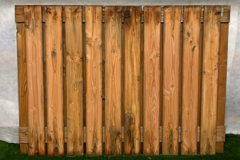 Tuinscherm Harz lariks H130xB180 cm - 3 stuks in 1 koop - SALE01239