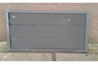 Composiet scherm met aluminium kader