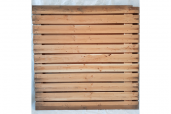 Tuinscherm Harz lariks H180xB180 cm - SALE01524
