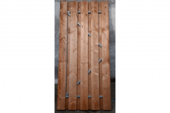 Tuindeur Privacy Red Class Wood H195xB90 cm - SALE01545
