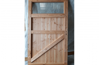 Lariks deur exclusief beslag 119,5x209,5 cm - SALE01573