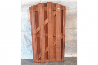 Hardhouten deur met toog 100x180 cm - Slechts 1 stuk beschikbaar! - SALE01607