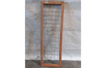 Gaaselement met hardhouten kader H180xB60 cm - Slechts 1 stuk beschikbaar! - SALE01619