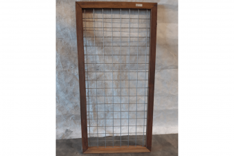 Gaaselement met hardhouten kader H180xB60 cm - SALE01624