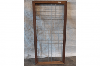 Gaaselement met hardhouten kader H180xB90 cm - SALE01625