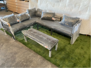 Loungeset/diningset Garden Impressions Blakes 4-delig - licht beschadigd - SALE02023