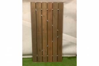Tuindeur Privacy hardhout H195xB100 cm - SALE01265