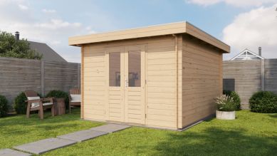 Lugarde Select Blokhut Barneveld 300x400cm - Onbehandeld