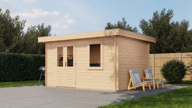 Lugarde Select Blokhut Renkum 400x300cm - Onbehandeld